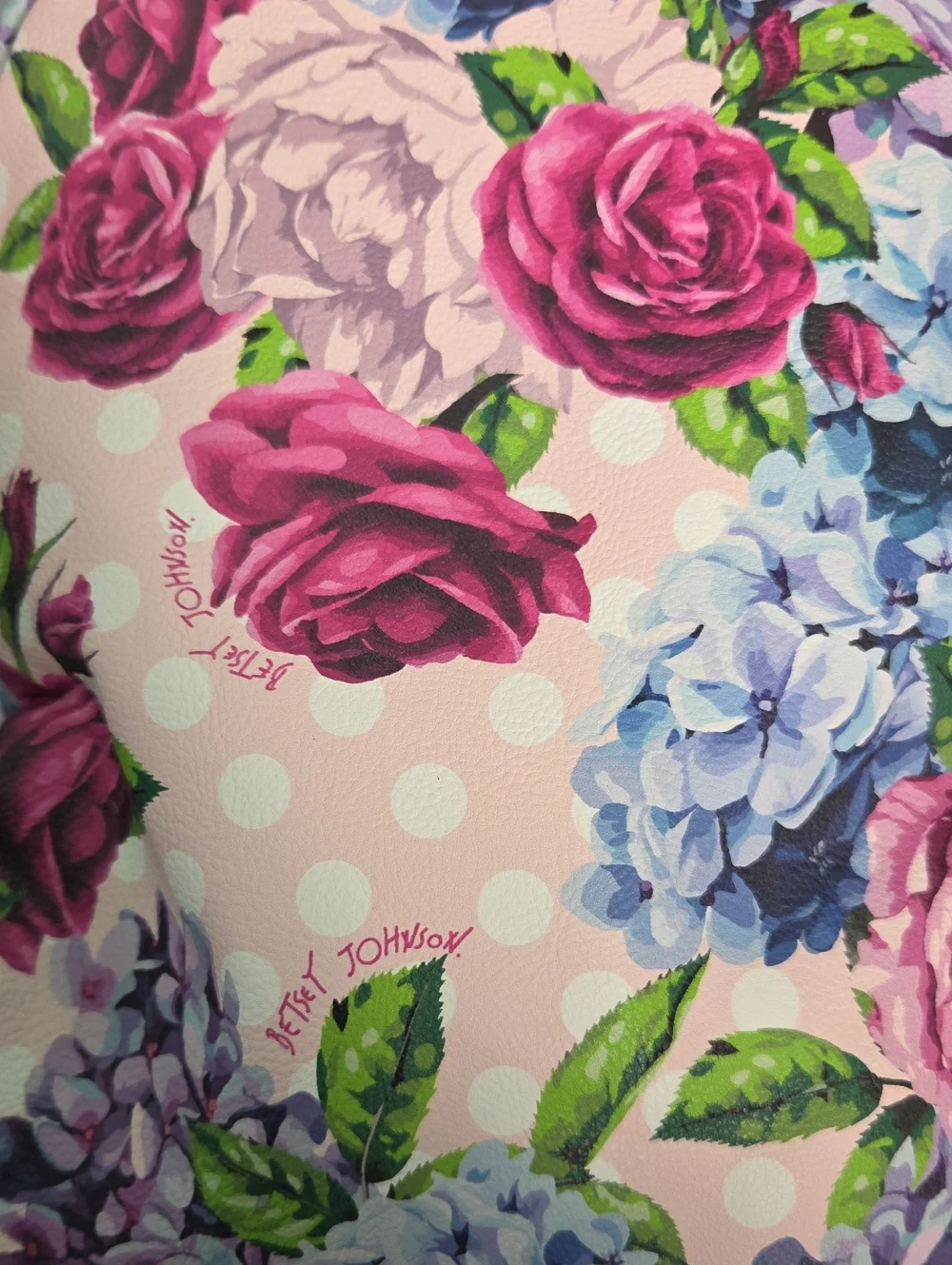Betsey Johnson Floral Convertible Backpack - Pink Multi
